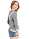 Sundry Obessed Cross Back Pullover