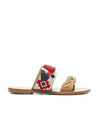 Soludos Embroidered Slide Flat Sandal