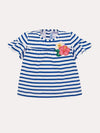 Mayoral Striped Short Sleeve T-Shirt