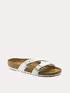 Birkenstock Yao Birko Flor White