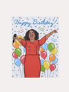 The Found Oprah Happy Birthday Card