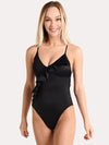 Seafolly Women's Shine On Frill Front One Piece