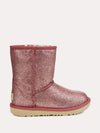 UGG Little Girls' Classic Short II Glitter Boot