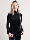 Sno Skins Plushtech Velvet Turtleneck