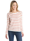 Jumper 1234 Striped Dropped Shoulder Sweater