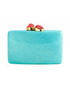 Kayu Jen Clutch With Red Stone