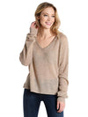 Jumper 1234 Loose Knit V-Neck Sweater