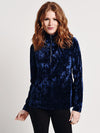 Sno Skins Fancy Velvet Zip Neck