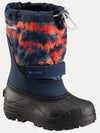 Columbia Boys' Powderbug Plus II Print Snow Boot