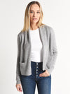 White+Warren Cashmere Shrunken Pocket Cardigan