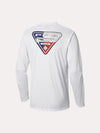 Columbia Men's Terminal Tackle PFG State Triangle Long Sleeve