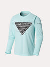 Columbia Boys' Terminal Tackle Triangle Fill Long Sleeve Tee