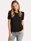 Heartloom Ashlyn Black Tee