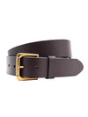 Southern Tide Men's Leather ST Patch Belt