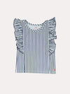 Pink Chicken Girls' Kylie Stripe Top