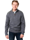 Vineyard Vines Men's Felt Shoulder 1/4 Zip Pullover