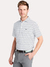 Vineyard Vines Men's Southampton Stripe Sankaty Performance Polo