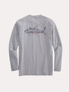 Vineyard Vines Men's Long-Sleeve Performance Catch Release Tuna T-Shirt