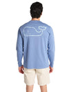 Vineyard Vines Long Sleeve Vintage Whale Graphic Pocket T-Shirt