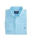 Vineyard Vines Men's Rolling Harbor Plaid Classic Stretch Tucker Shirt