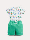 Little Joules Little Boys' Joey Jersey Bodysuit And Short Set