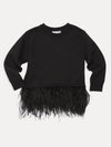 Milly Minis Sweatshirt With Removable Trim