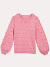 Milly Minis Pink Pearl Sweater