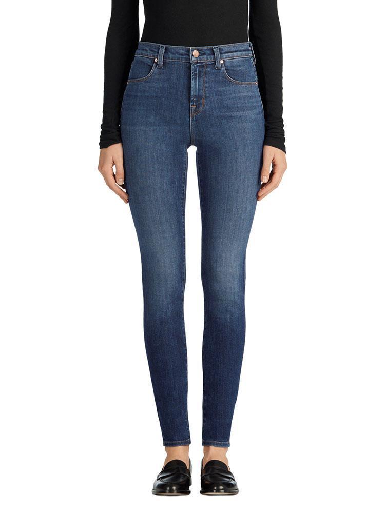 J Brand Women's Maria High-Rise Skinny Jean