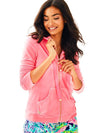 Lilly Pulitzer Larina Velour Zip Up Hoodie