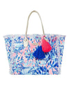 Lilly Pulitzer Gypset Frayed Beach Tote