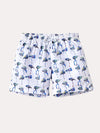 Stella Cove Boys' Blue Flamingo  Boardshorts