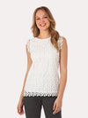 Jude Connally Reagan Heart Lace Top