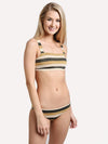 Seafolly Sunset Stripe Crop Bikini Top