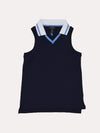 RLX Boys' Lightweight Sleeveless Performance Pique Polo