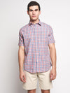 Southern Tide Cockleshell Bay Plaid Short Sleeev Shrit