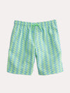 Southern Tide Boys' Skipjack Geo Swim Trunk