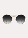 Krewe Orleans Blinker 24K Titanium + Stella Sunglasses