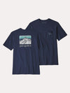 Patagonia Men's Line Logo Ridge Pocket Responsibili-Tee