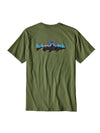 Patagonia Men's Fitz Roy Trout Cotton T-Shirt