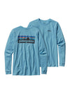Patagonia Men's Long-Sleeved P-6 Logo Cotton T-Shirt