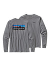 Patagonia Men's Long-Sleeved P-6 Logo Cotton T-Shirt