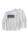 Patagonia Men's Long-Sleeved P-6 Logo Cotton T-Shirt
