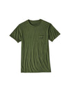 Patagonia Men's Text Logo Recycled Poly Responsible Tee