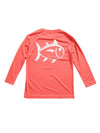 Southern Tide Boys' Long Sleeve Skipjack Performance tee