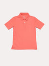 Southern Tide Boys' Heathered Performance Polo