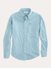 Southern Tide Boys' Dunecrest Gingham Intercoastal Performance Shirt