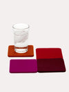 Graf Lantz Bierfilzl Square Coaster Bordeaux