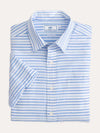 Southern Tide Men's Short Sleeve Ocean View Stripe Sportshirt