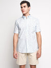 Southern Tide Short Sleeve Firework Print Shirt