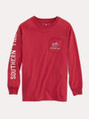 Southern Tide Boys' Long Sleeve Abandon Land Tee